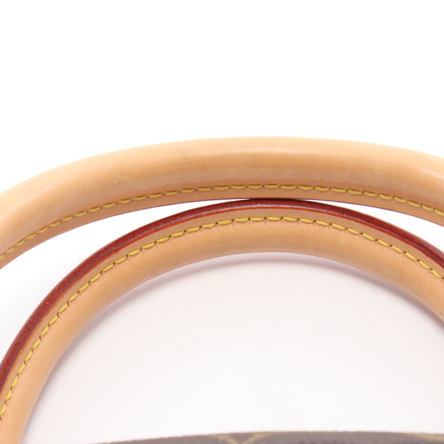 マンハッタンPM モノグラム ハンドバッグ PVC レザー ブラウン ルイヴィトン バッグ LOUIS VUITTON