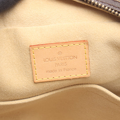 マンハッタンPM モノグラム ハンドバッグ PVC レザー ブラウン ルイヴィトン バッグ LOUIS VUITTON