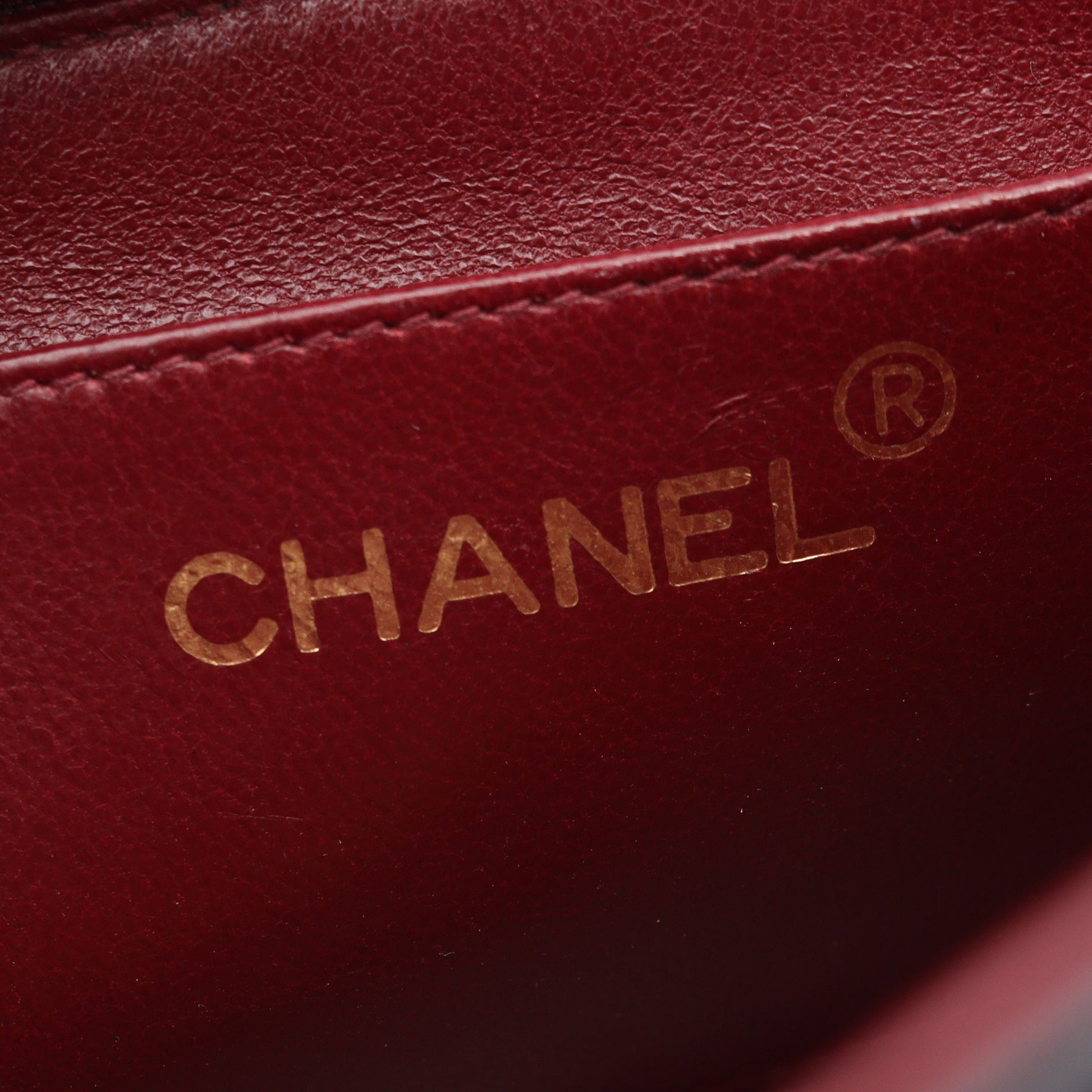 マトラッセ ダイアナフラップ チェーンショルダーバッグ ラムスキン ブラック ゴールド金具 シャネル バッグ CHANEL
