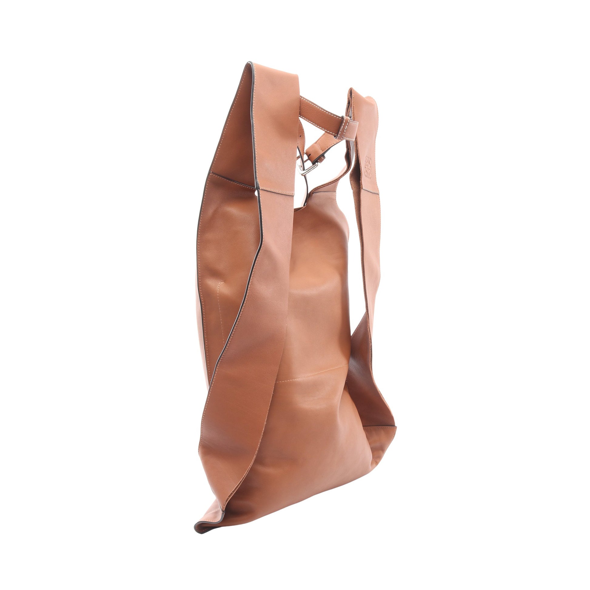 アナグラム ショッパー バックパック リュックサック レザー ブラウン ロエベ バッグ LOEWE