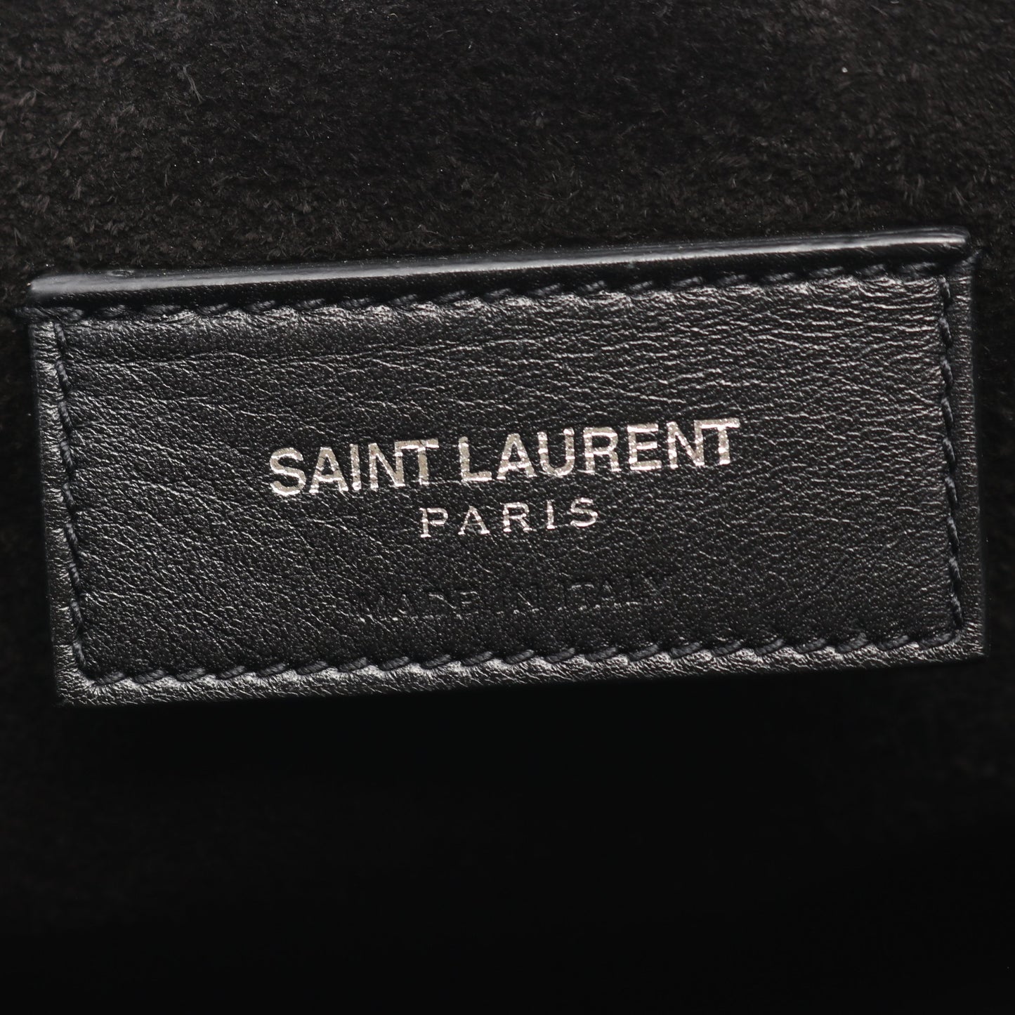 フリンジ ショルダーバッグ スエード ブラック サンローランパリ バッグ SAINT LAURENT PARIS