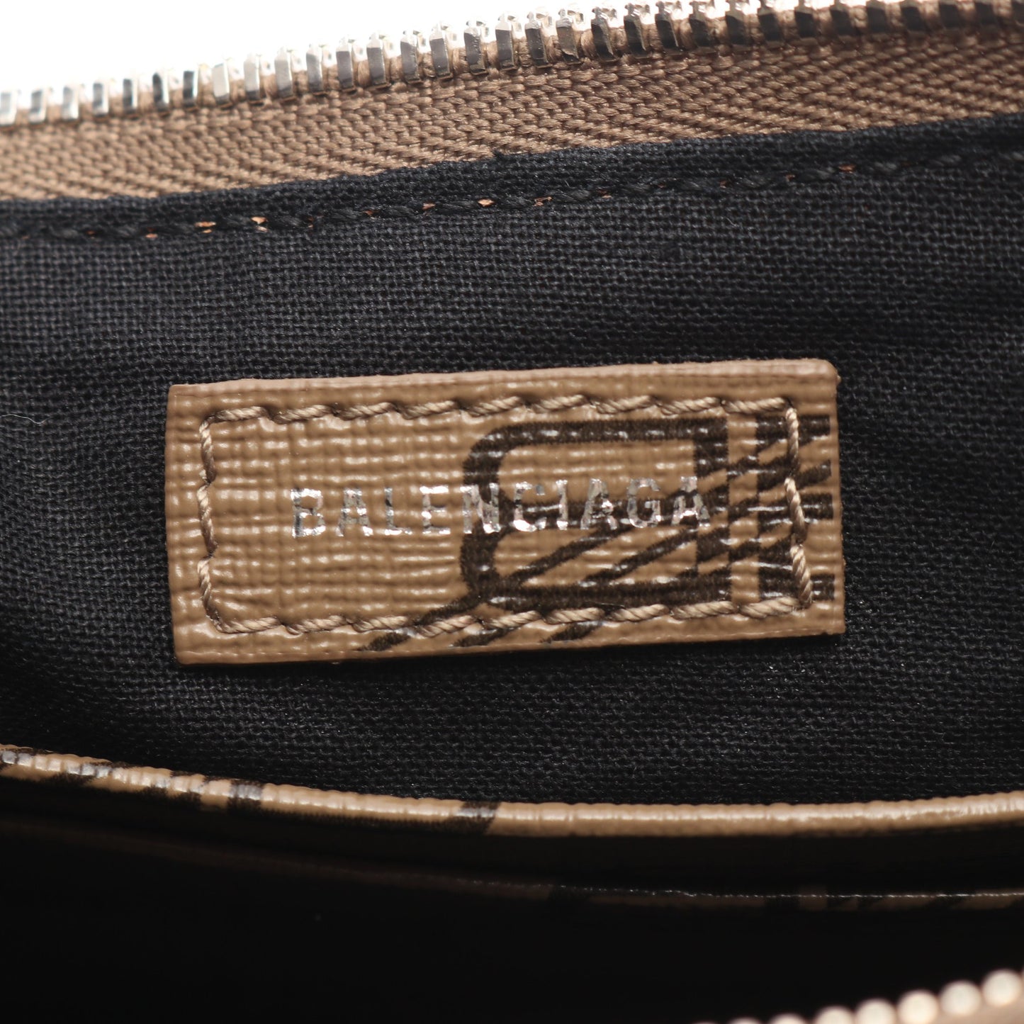 LE CAGOLE MINI BB ル カゴール ミニ 2WAY チェーンハンドバッグ PVC グレーブラウン バレンシアガ バッグ BALENCIAGA