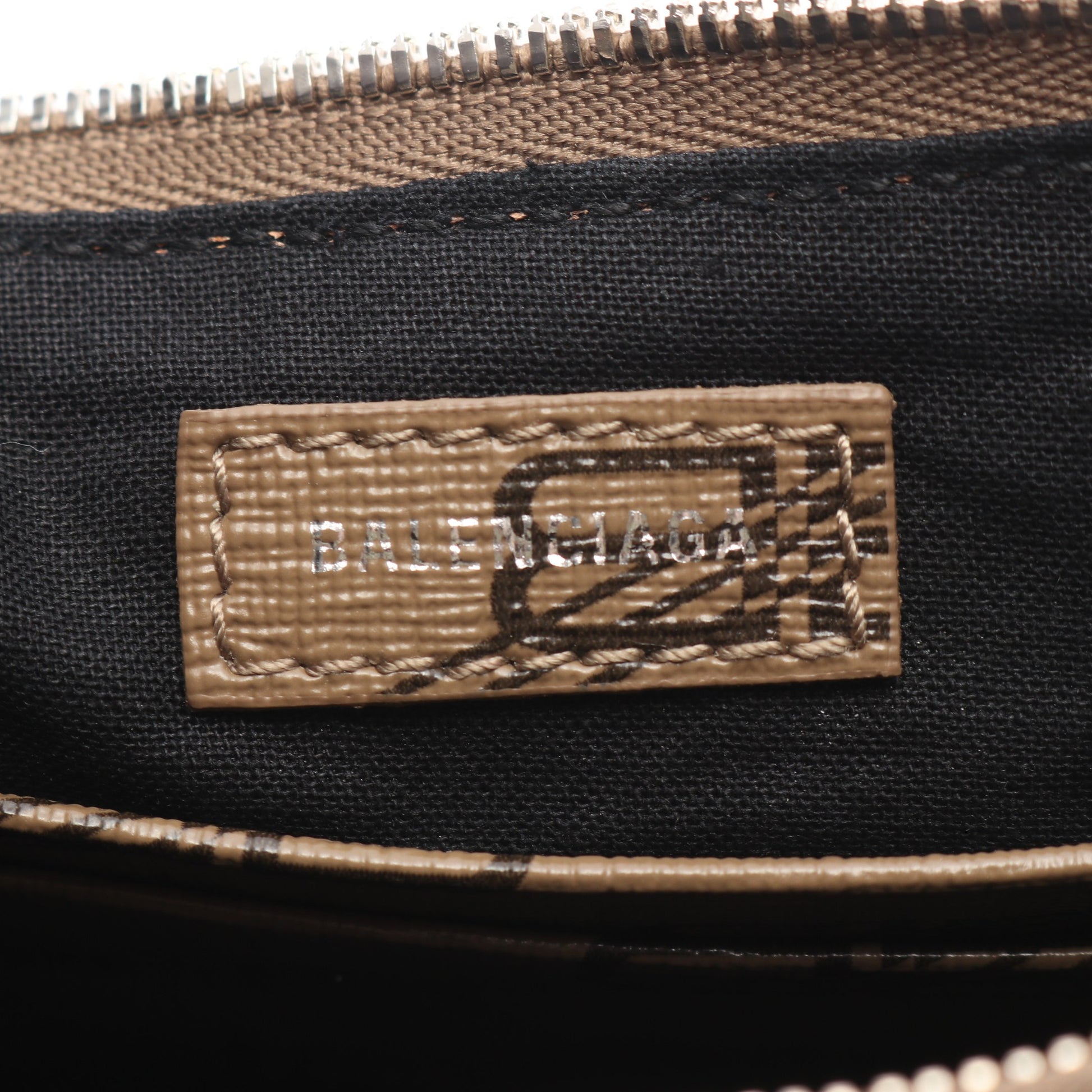 LE CAGOLE MINI BB ル カゴール ミニ 2WAY チェーンハンドバッグ PVC グレーブラウン バレンシアガ バッグ BALENCIAGA