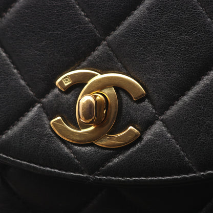 マトラッセ バックパック リュックサック ラムスキン ブラック ゴールド金具 シャネル バッグ CHANEL