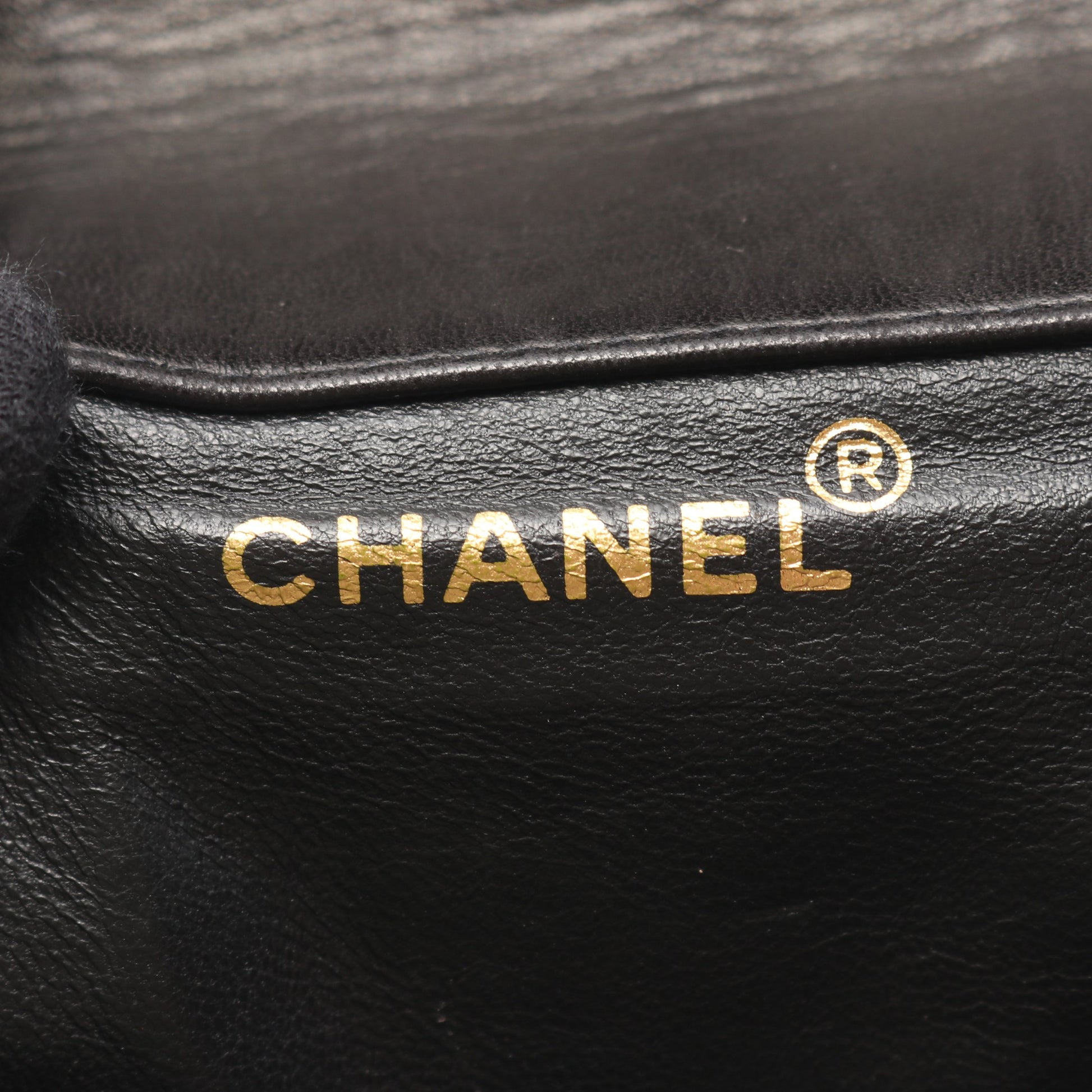 マトラッセ バックパック リュックサック ラムスキン ブラック ゴールド金具 シャネル バッグ CHANEL