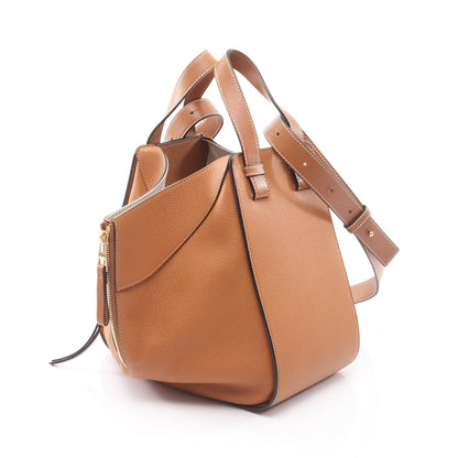 HAMMOCK SMALL ハンモック スモール 2WAY ハンドバッグ レザー ブラウン ロエベ バッグ LOEWE