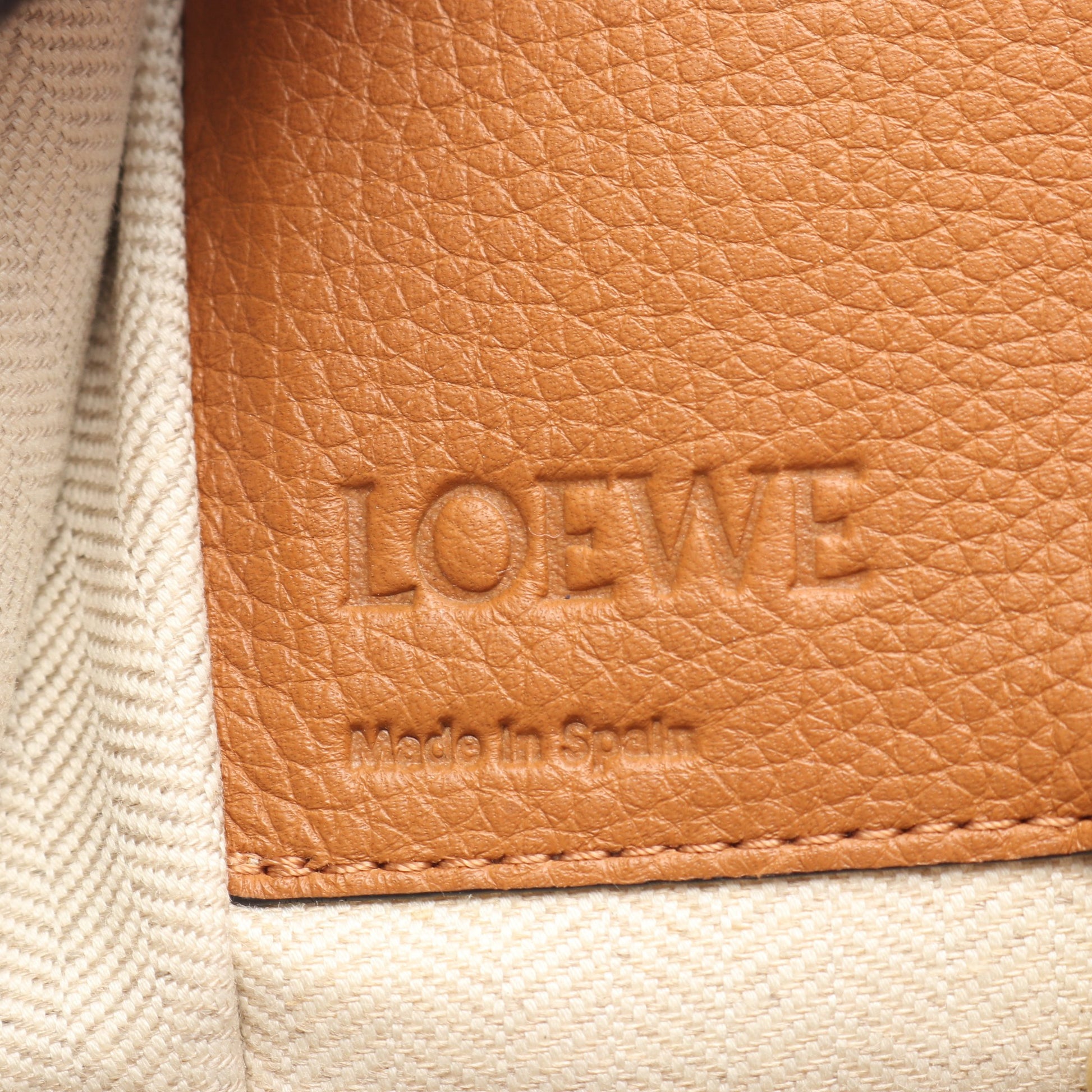 HAMMOCK SMALL ハンモック スモール 2WAY ハンドバッグ レザー ブラウン ロエベ バッグ LOEWE