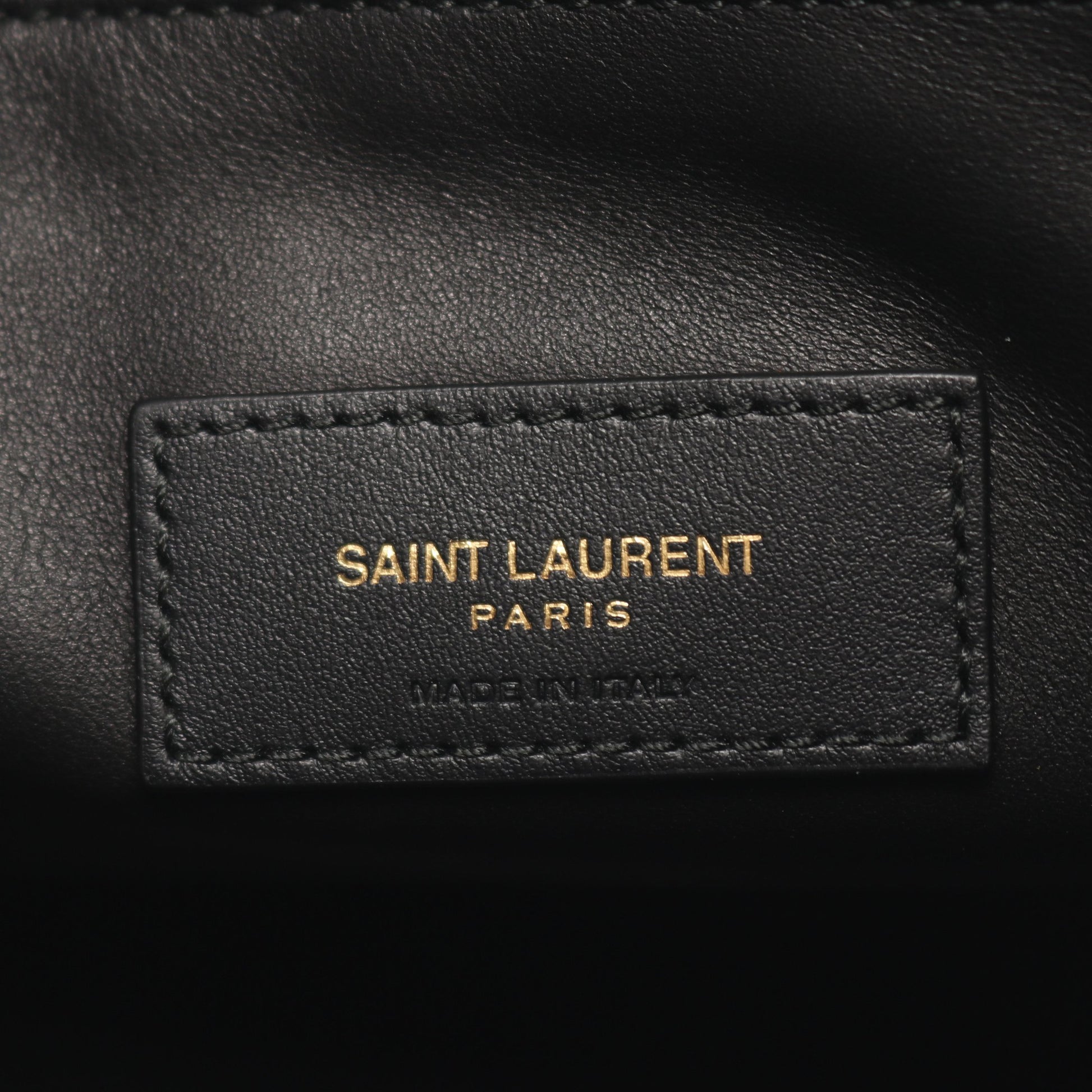 LE 5 A 7 ワンショルダーバッグ レザー ブラック サンローランパリ バッグ SAINT LAURENT PARIS