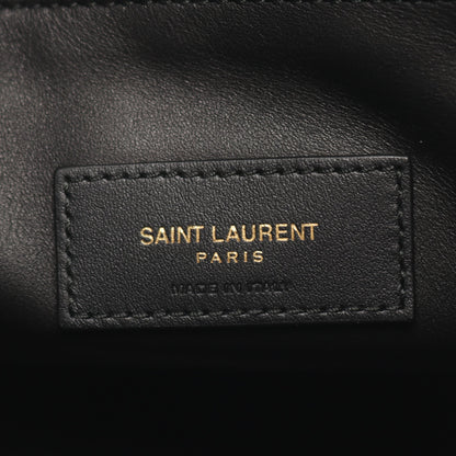 LE 5 A 7 ワンショルダーバッグ レザー ブラック サンローランパリ バッグ SAINT LAURENT PARIS