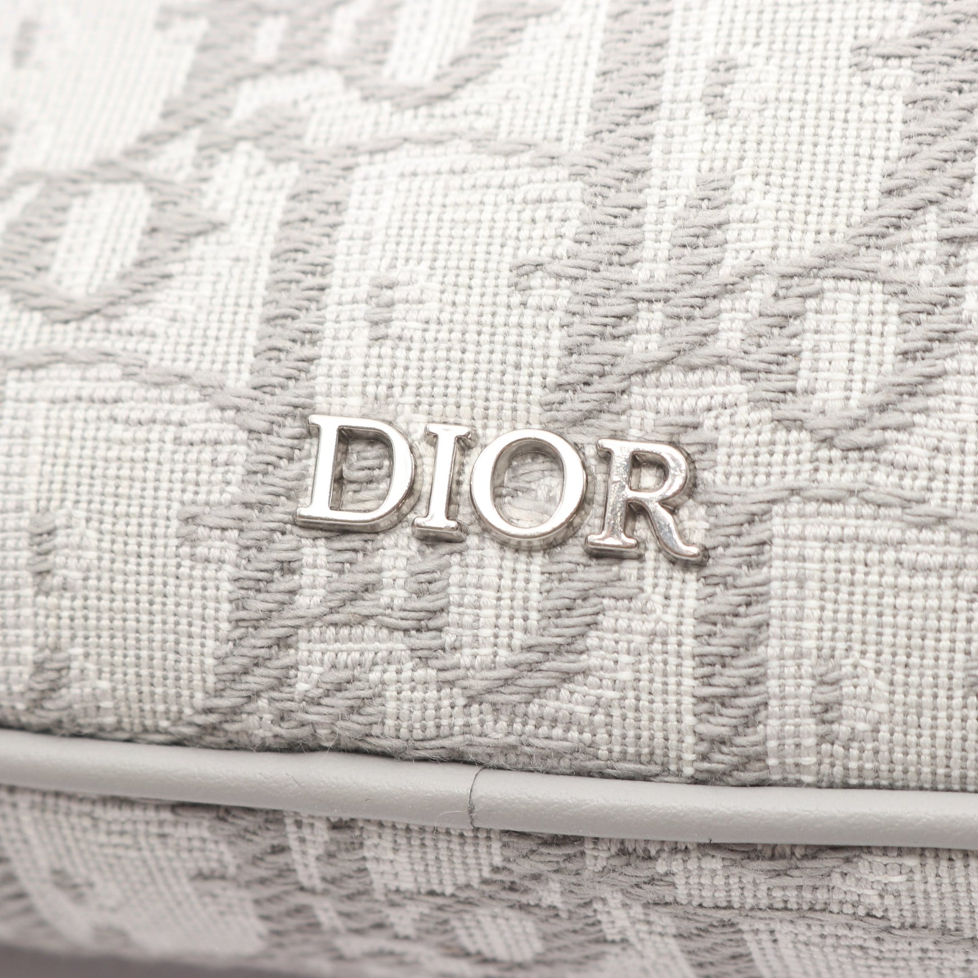 キッズ マルチファンクション バッグ スモール オブリーク ショルダーバッグ キャンバス グレー クリスチャンディオール バッグ Christian Dior