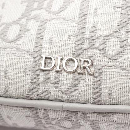 キッズ マルチファンクション バッグ スモール オブリーク ショルダーバッグ キャンバス グレー クリスチャンディオール バッグ Christian Dior