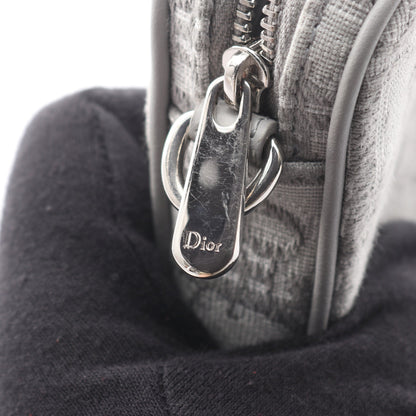 キッズ マルチファンクション バッグ スモール オブリーク ショルダーバッグ キャンバス グレー クリスチャンディオール バッグ Christian Dior