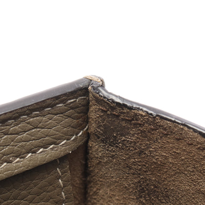 ラゲージ ナノショッパー 2WAY ハンドバッグ レザー グレーブラウン セリーヌ バッグ CELINE