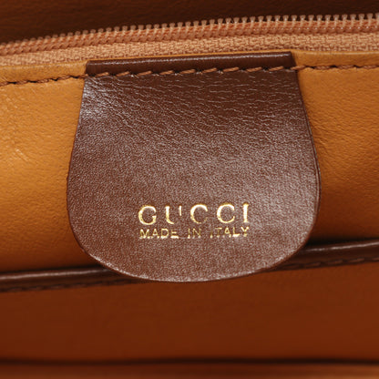 バンブー 2WAY ハンドバッグ レザー ブラウン グッチ バッグ GUCCI