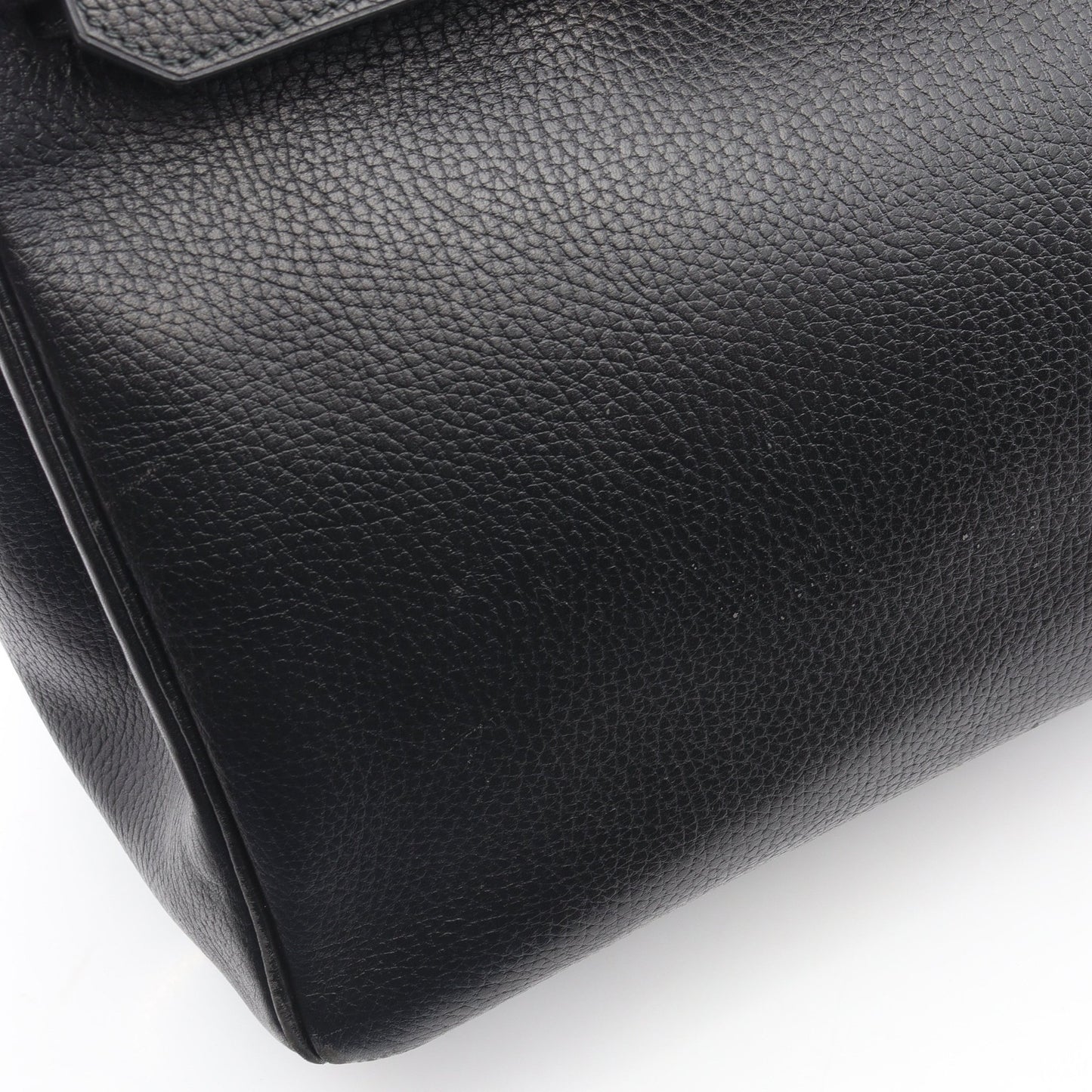 バーキン35 ハンドバッグ アルデンヌ ブラック ゴールド金具 ○W刻印 エルメス バッグ HERMES