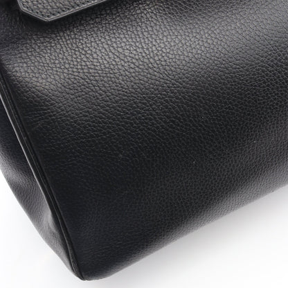バーキン35 ハンドバッグ アルデンヌ ブラック ゴールド金具 ○W刻印 エルメス バッグ HERMES