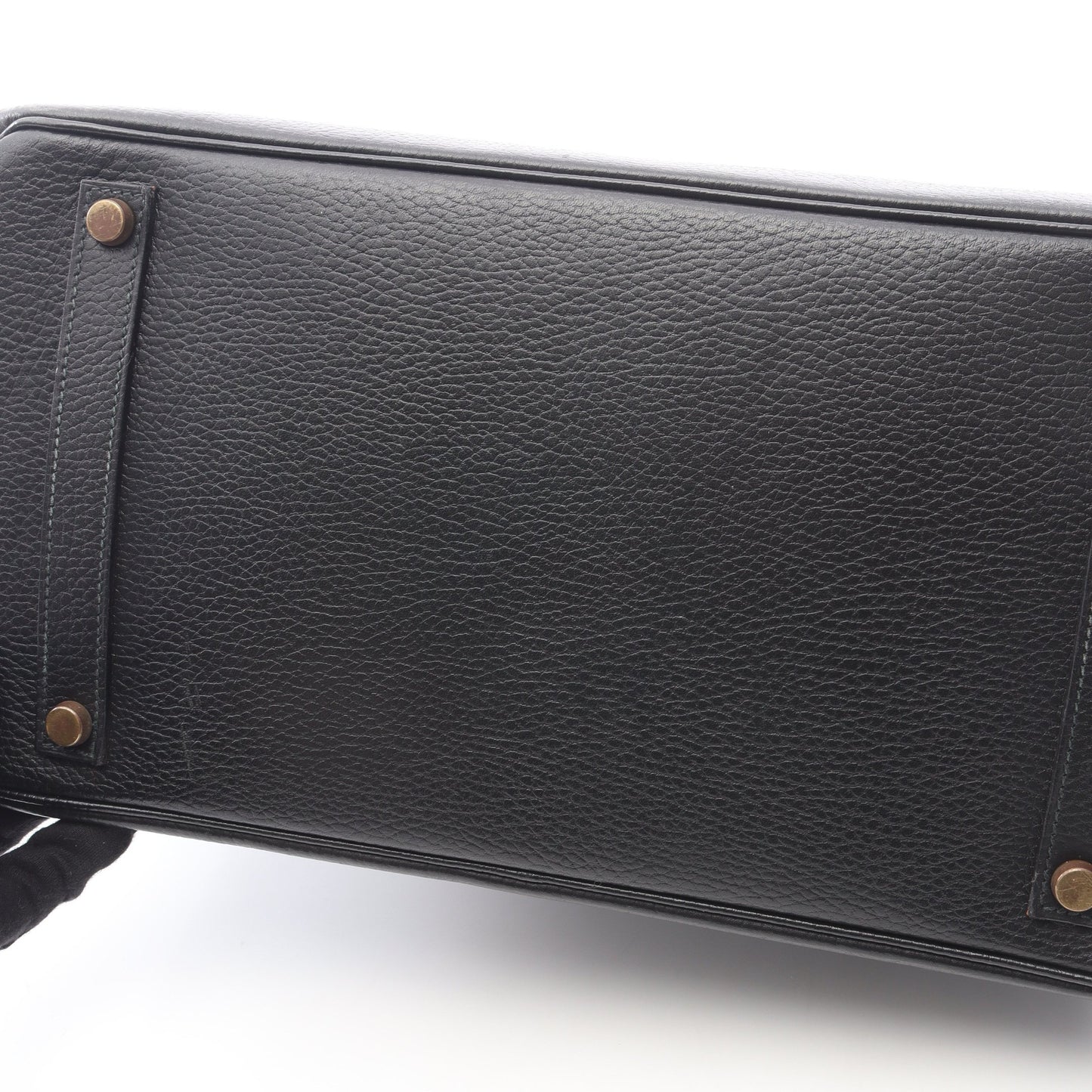 バーキン35 ハンドバッグ アルデンヌ ブラック ゴールド金具 ○W刻印 エルメス バッグ HERMES