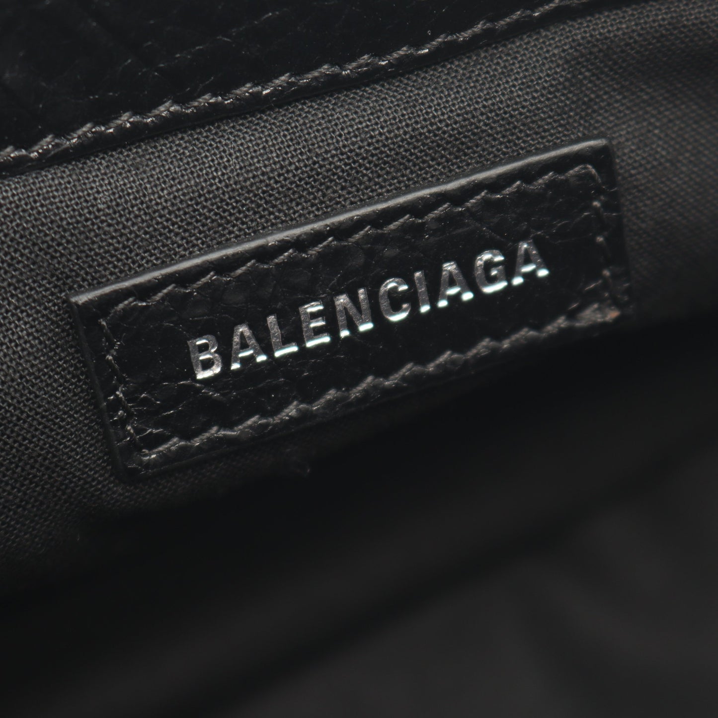 スーパービジー スモール ショルダーバッグ レザー ブラック バレンシアガ バッグ BALENCIAGA