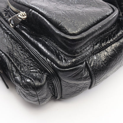 スーパービジー スモール ショルダーバッグ レザー ブラック バレンシアガ バッグ BALENCIAGA