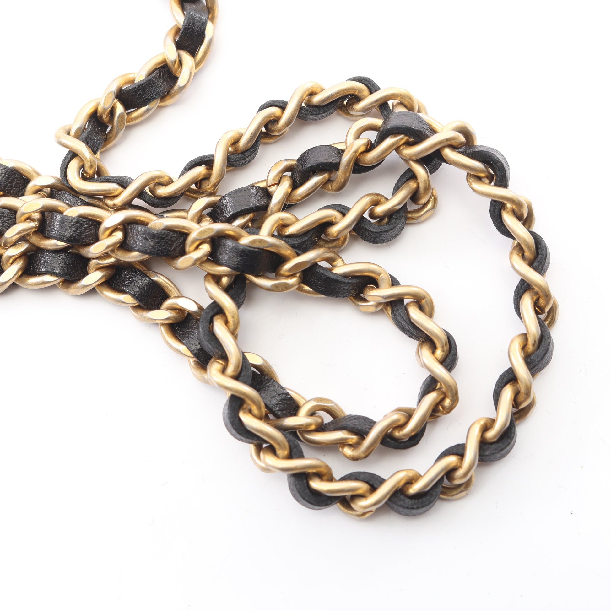 マトラッセ チェーンウォレット ラムスキン ブラック ゴールド金具 シャネル バッグ CHANEL