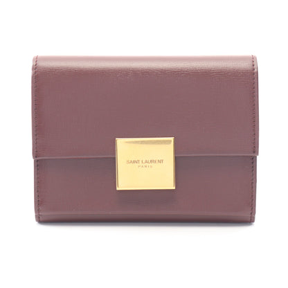 カードケース レザー ボルドー サンローランパリ 財布・小物 SAINT LAURENT PARIS