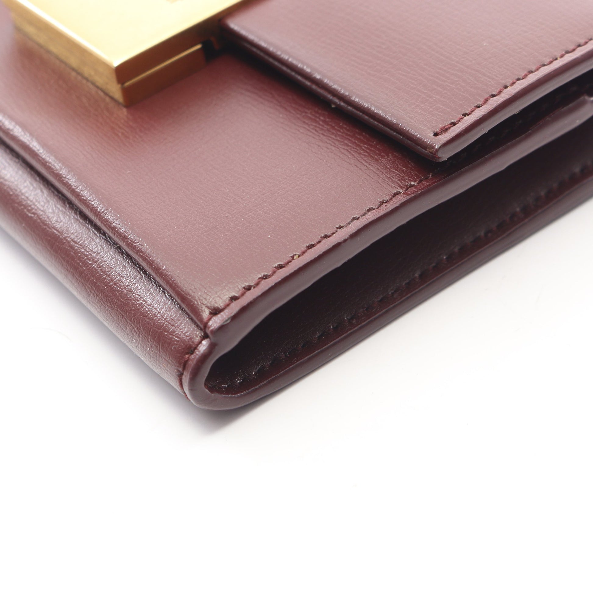 カードケース レザー ボルドー サンローランパリ 財布・小物 SAINT LAURENT PARIS