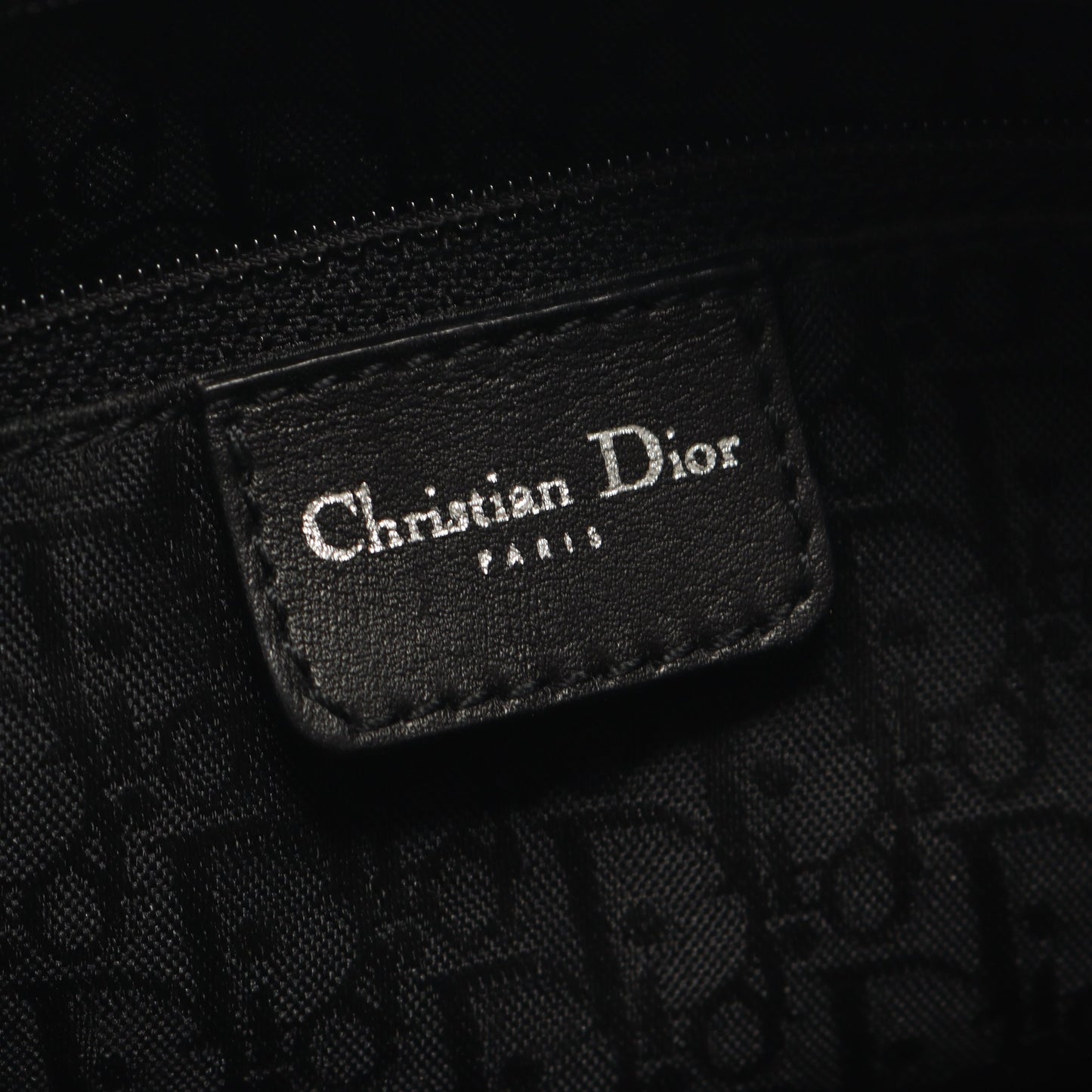ハードコア ボーリングバッグ 2WAY ハンドバッグ ナイロンキャンバス レザー ブラック クリスチャンディオール バッグ Christian Dior