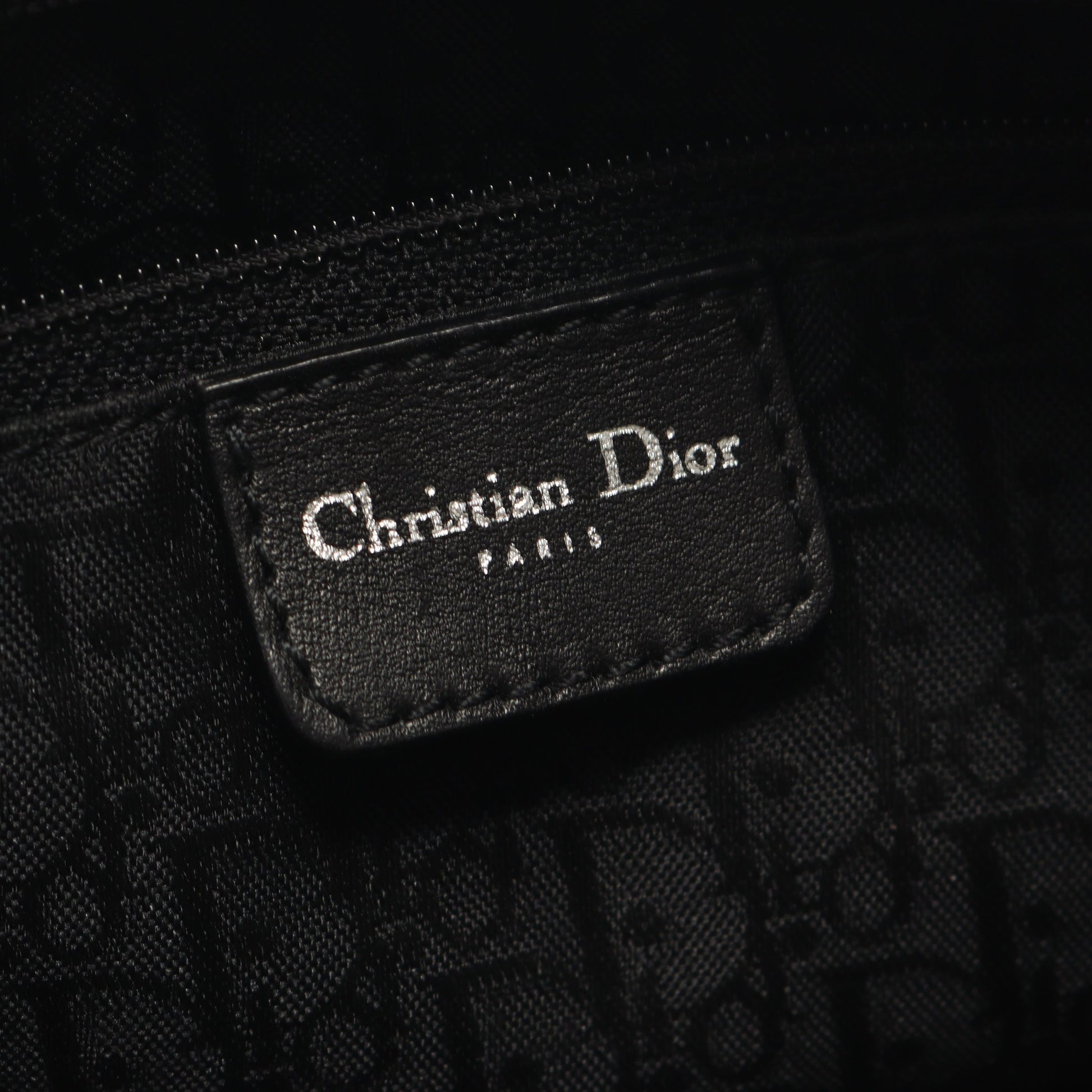ハードコア ボーリングバッグ 2WAY ハンドバッグ ナイロンキャンバス レザー ブラック クリスチャンディオール バッグ Christian Dior