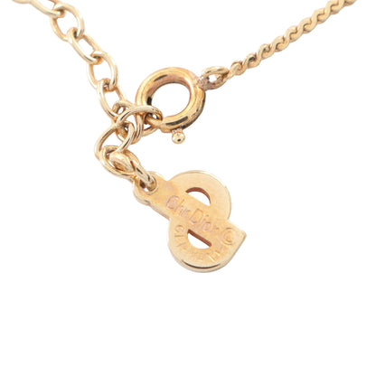 CDロゴ ネックレス GP ゴールド クリスチャンディオール アクセサリー Christian Dior