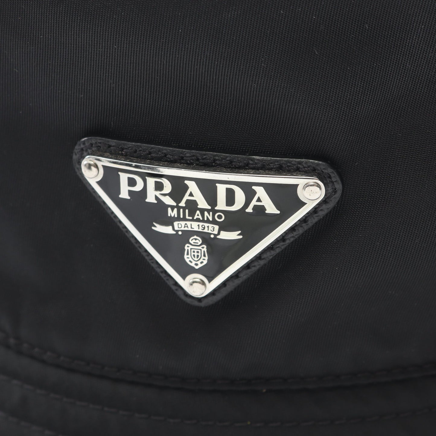 Re-Nylon バケット ハット ナイロン ブラック プラダ 財布・小物 PRADA