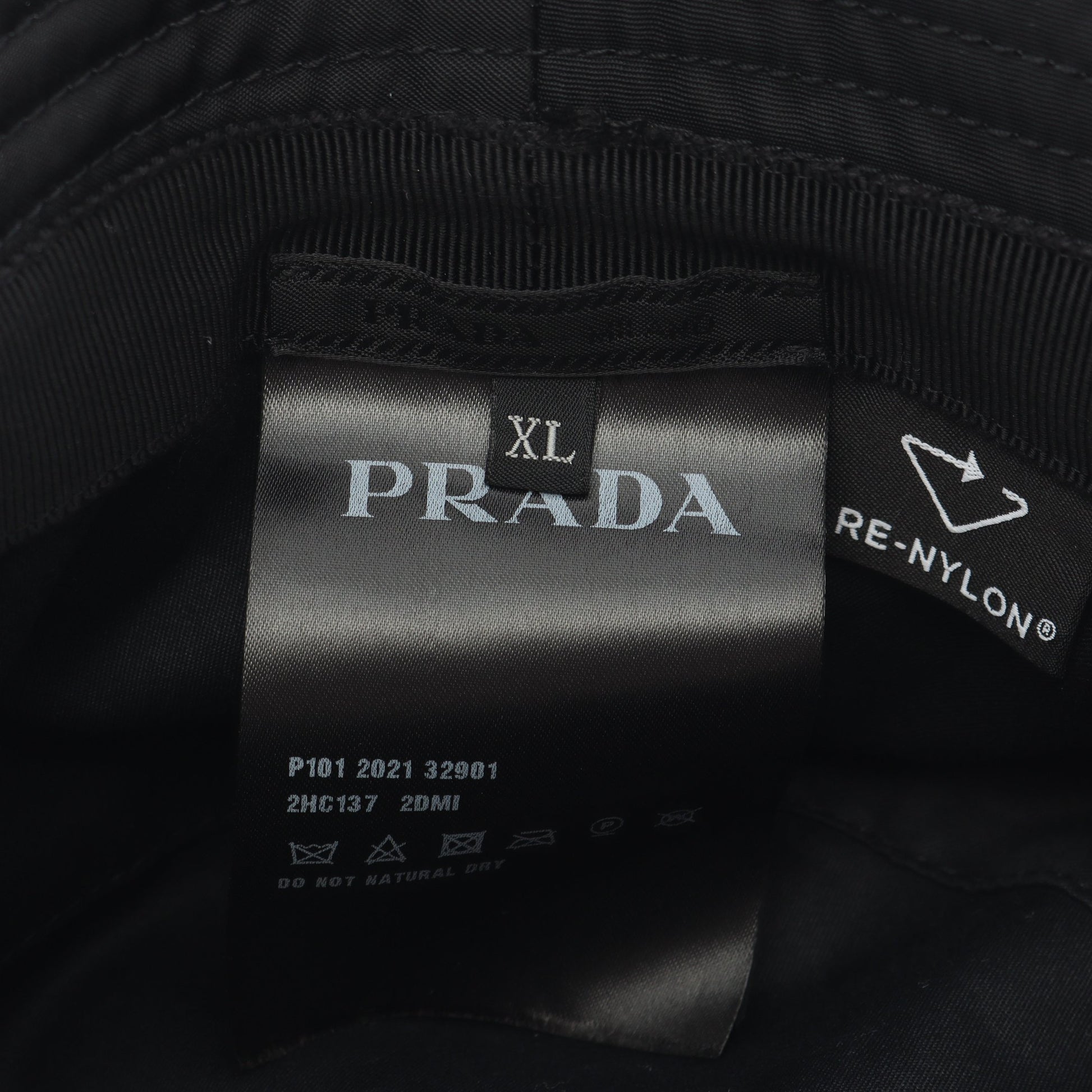 Re-Nylon バケット ハット ナイロン ブラック プラダ 財布・小物 PRADA