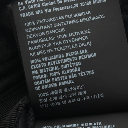 Re-Nylon バケット ハット ナイロン ブラック プラダ 財布・小物 PRADA