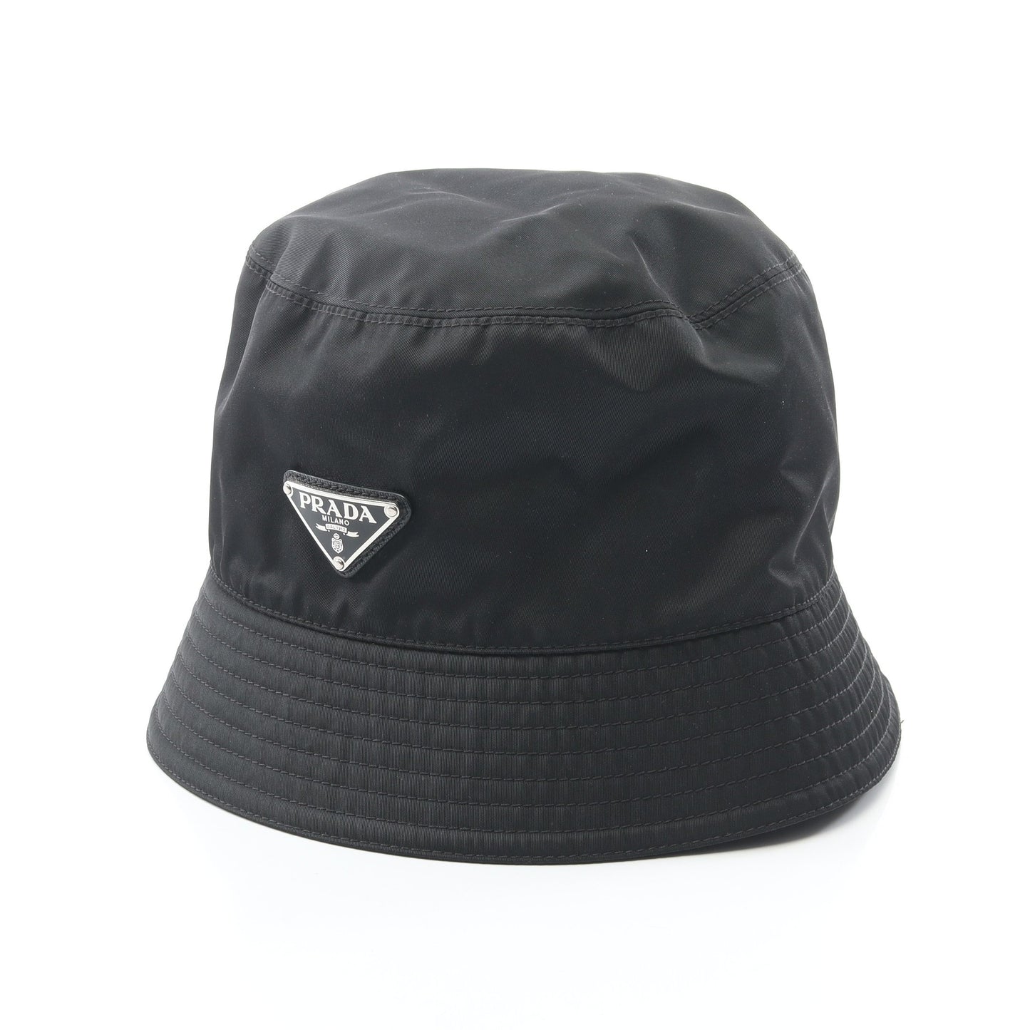 Re-Nylon バケット ハット ナイロン ブラック プラダ 財布・小物 PRADA