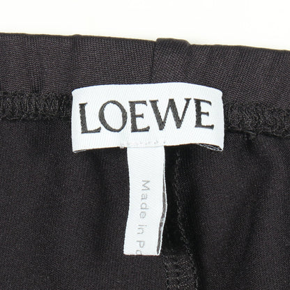 サイドロゴ レギンス パンツ ナイロン ブラック ロエベ ボトムス LOEWE