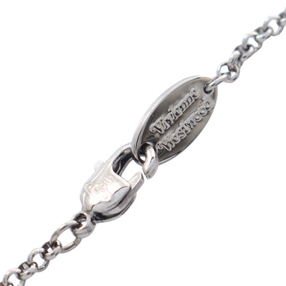 ミニ バス レリーフ オーブ ネックレス ラインストーン シルバー クリア ヴィヴィアンウエストウッド アクセサリー Vivienne Westwood