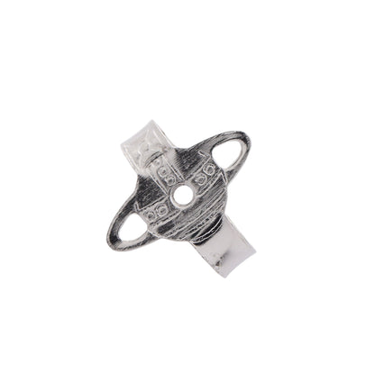 SUZON 片耳用 ピアス ブラック シルバー ヴィヴィアンウエストウッド アクセサリー Vivienne Westwood