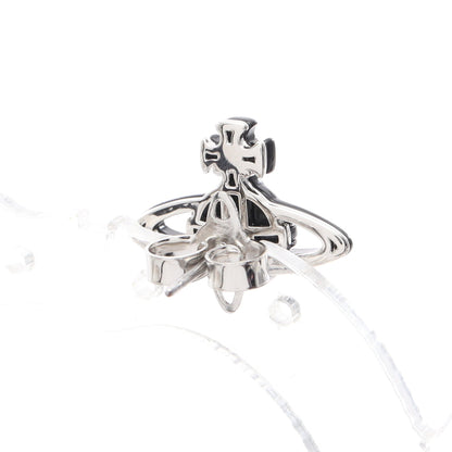 SUZON 片耳用 ピアス ブラック シルバー ヴィヴィアンウエストウッド アクセサリー Vivienne Westwood