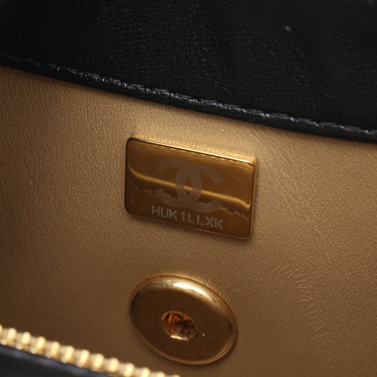 トップハンドル マトラッセ 2WAY チェーンショルダーバッグ ラムスキン ブラック ゴールド金具 シャネル バッグ CHANEL