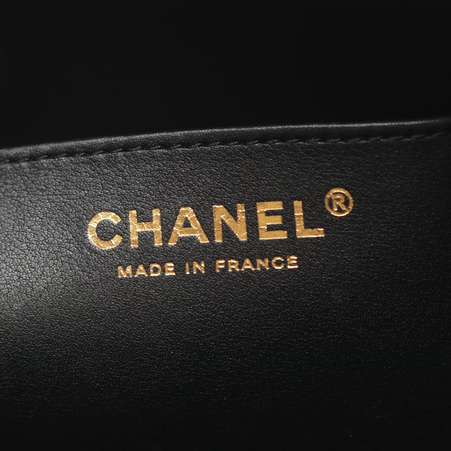 マトラッセ 2WAY ハンドバッグ レザー ブラック ゴールド金具 シャネル バッグ CHANEL