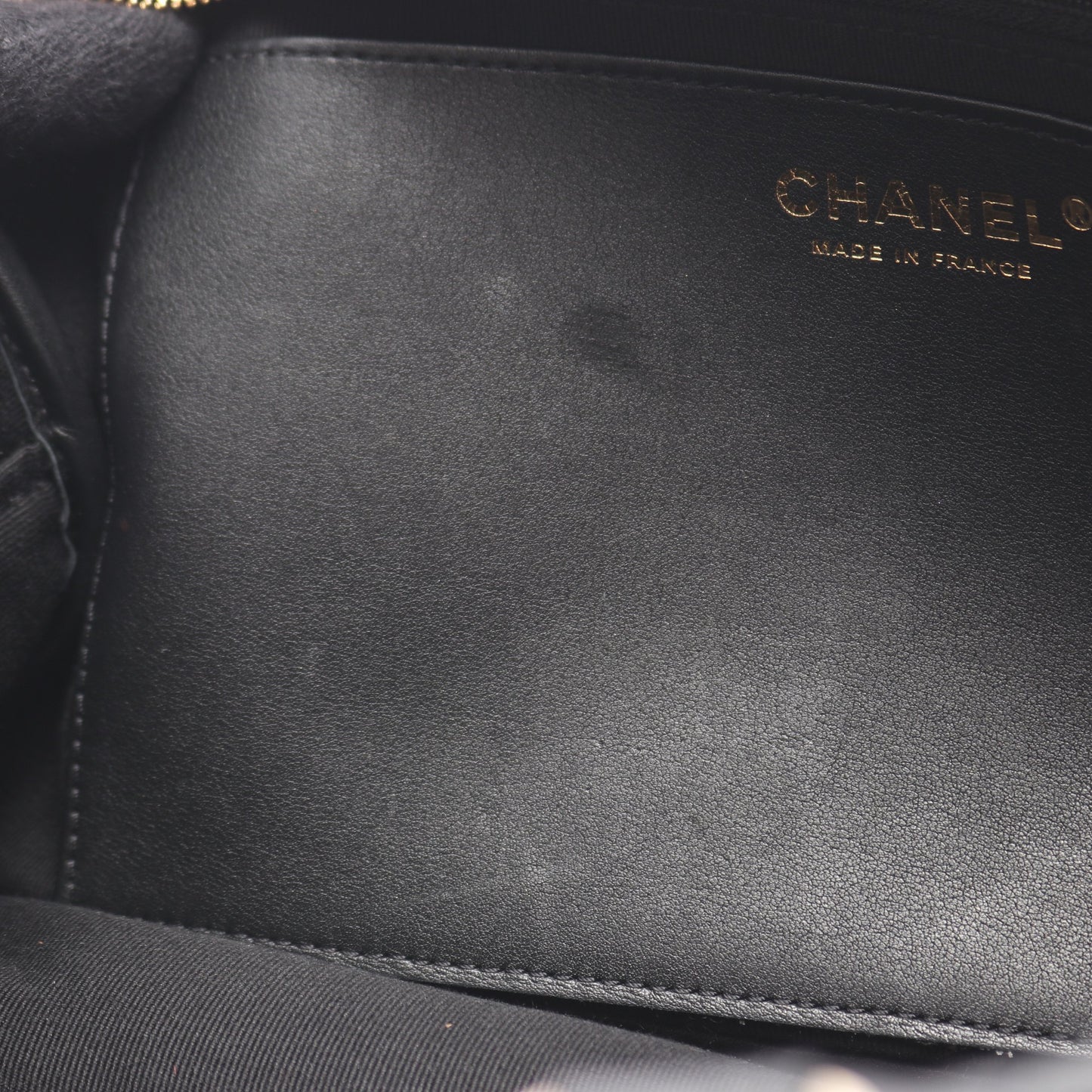 マトラッセ 2WAY ハンドバッグ レザー ブラック ゴールド金具 シャネル バッグ CHANEL