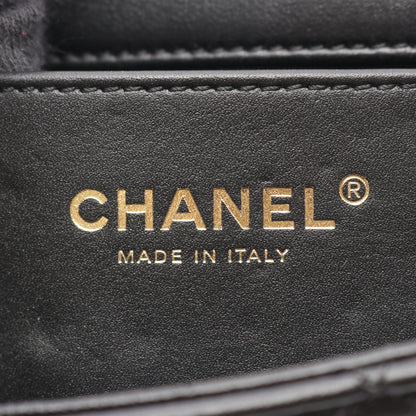 CHANEL 19 ディズヌフ マトラッセ チェーンショルダーバッグ ラムスキン ブラック ゴールド金具 シャネル バッグ CHANEL