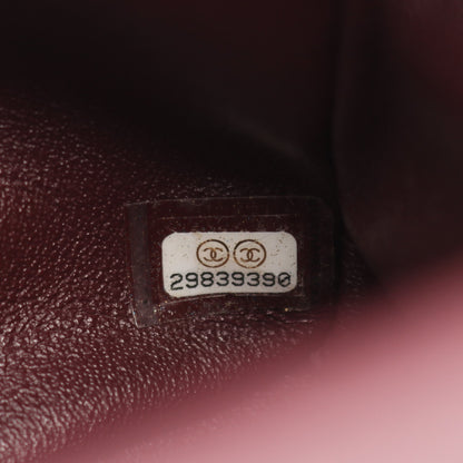 2.55 マトラッセ Wフラップ Wチェーンショルダーバッグ レザー ブラック ゴールド金具 シャネル バッグ CHANEL