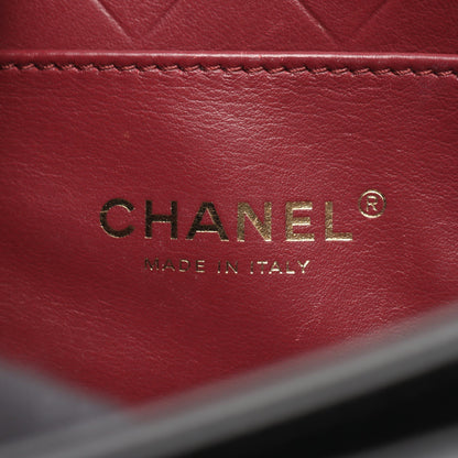 マトラッセ チェーンショルダーバッグ キャビアスキン ブラック ゴールド金具 シャネル バッグ CHANEL