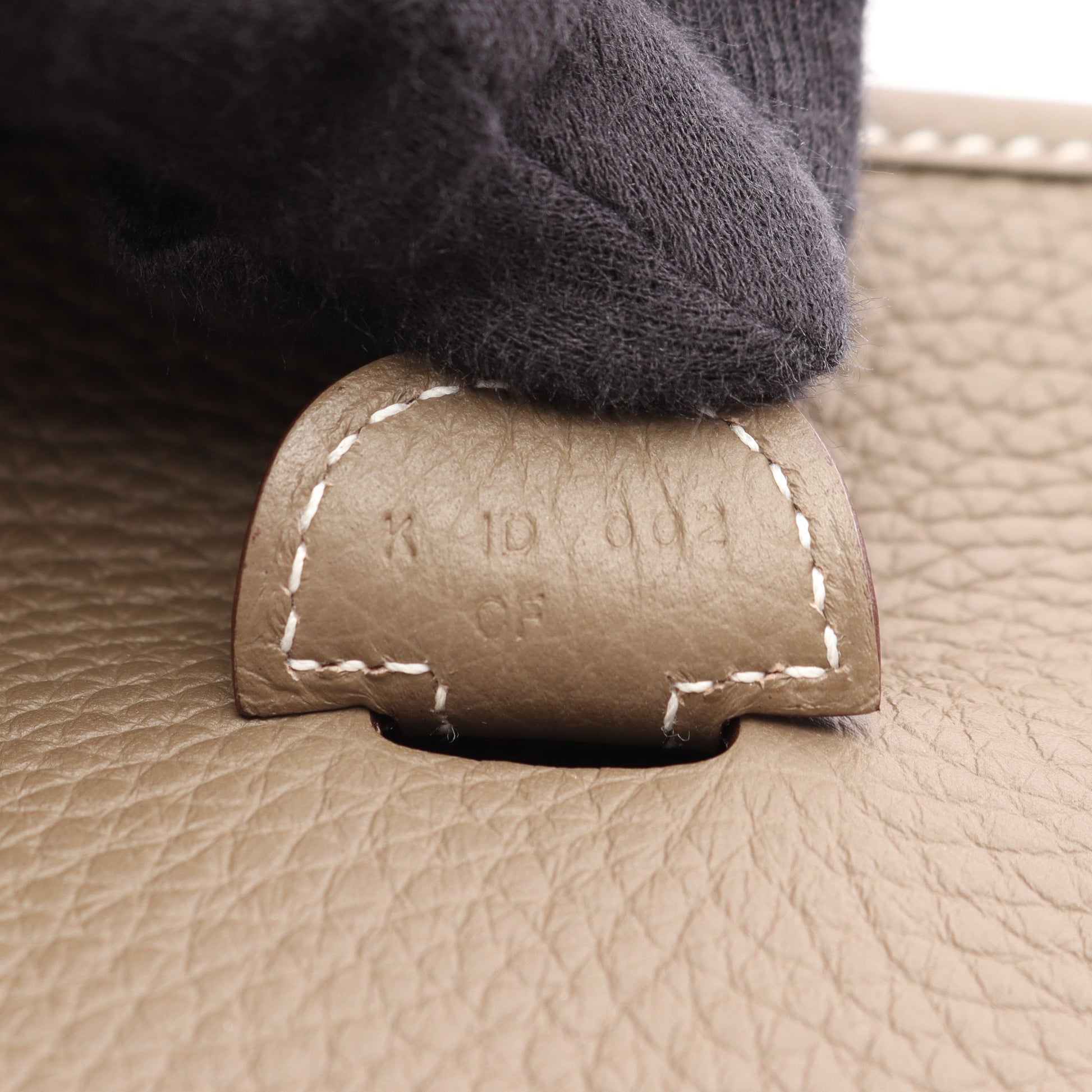 エヴリン 3 トロワ PM エトゥープ ショルダーバッグ トリヨンクレマンス グレーブラウン シルバー金具 K刻印 エルメス バッグ HERMES
