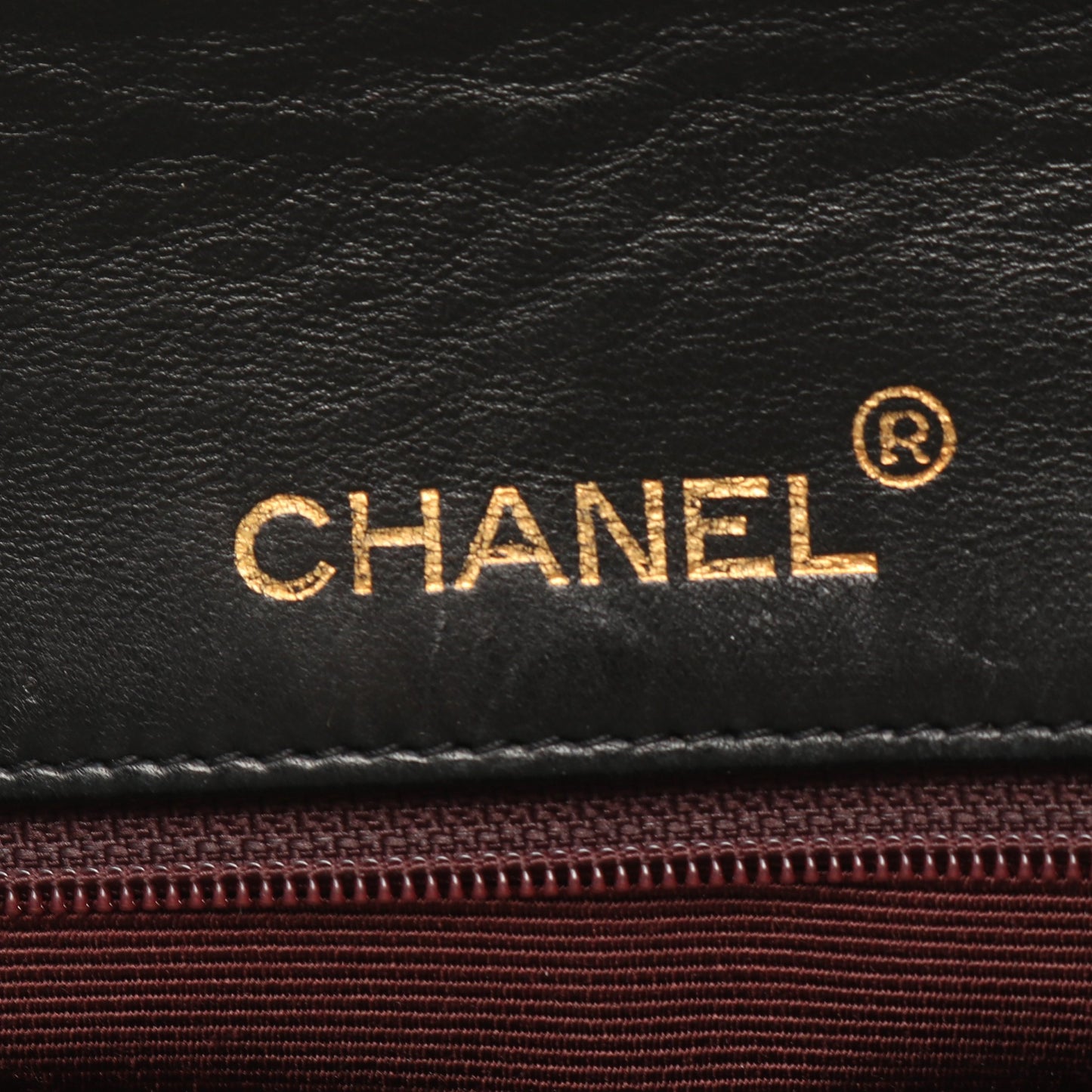 マトラッセ フルフラップ チェーンショルダーバッグ ラムスキン ブラック ゴールド金具 シャネル バッグ CHANEL