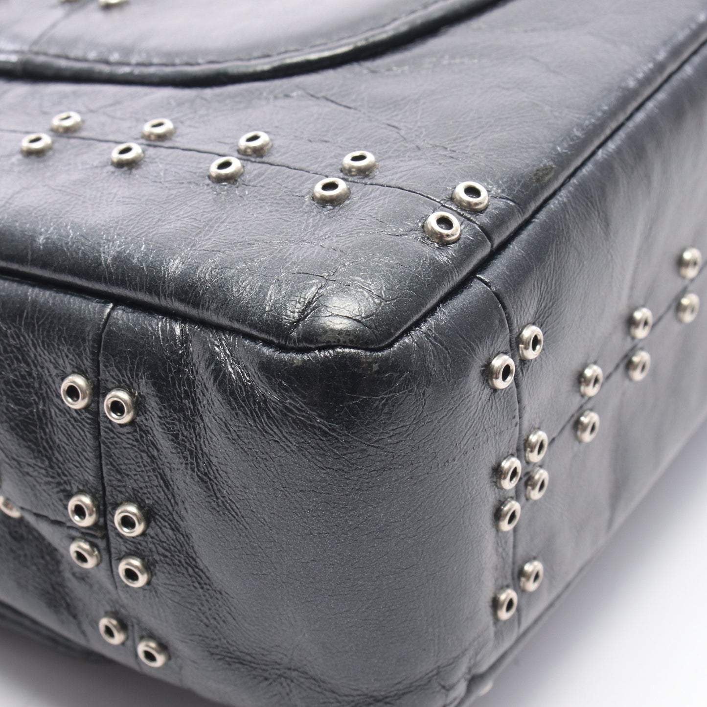 マトラッセ Wフラップ Wチェーンショルダーバッグ レザー ブラック シルバー金具 シャネル バッグ CHANEL