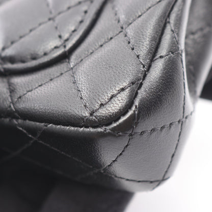 マトラッセ クラシック ミニバッグ バッグチャーム ラムスキン ブラック ゴールド金具 シャネル 財布・小物 CHANEL