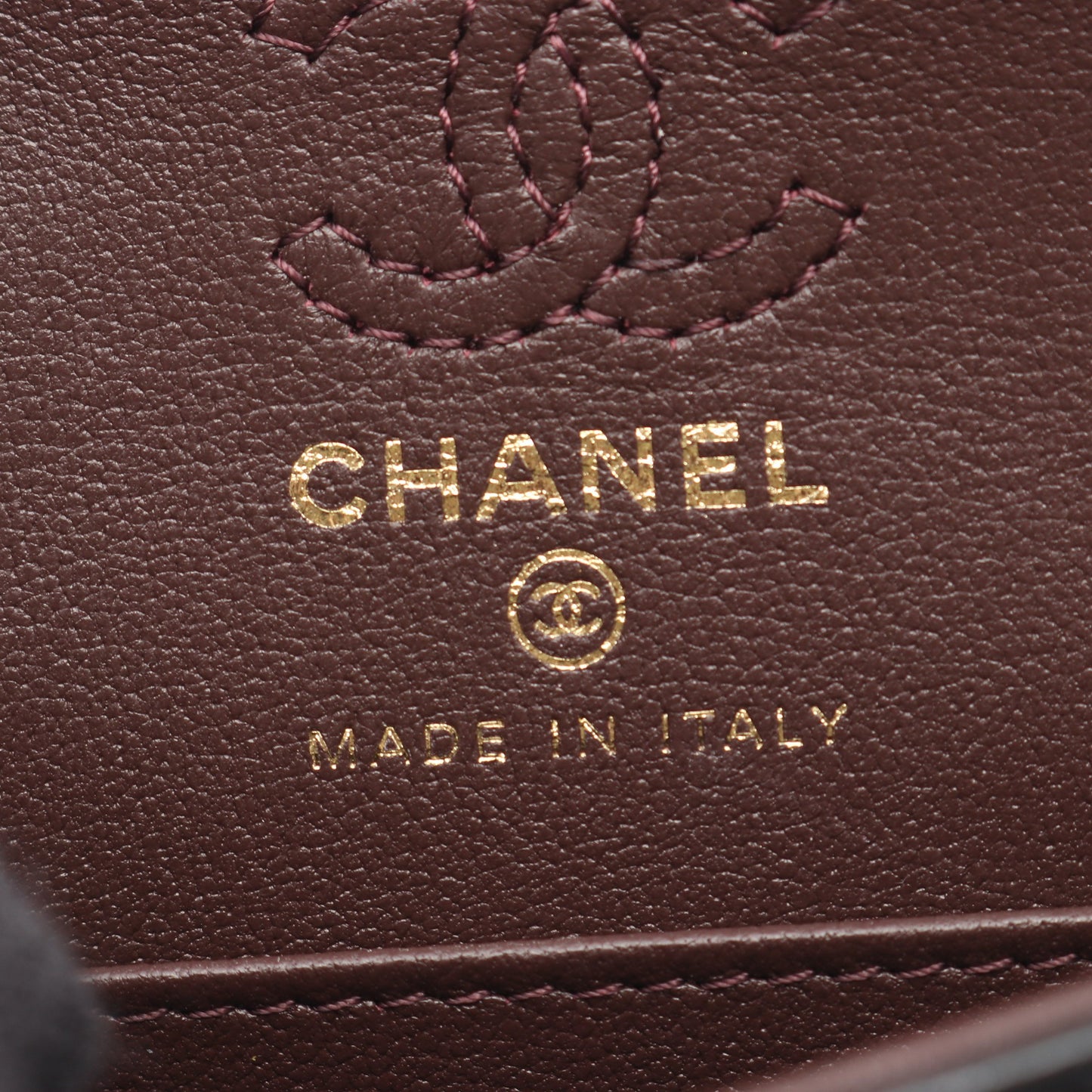 マトラッセ クラシック ミニバッグ バッグチャーム ラムスキン ブラック ゴールド金具 シャネル 財布・小物 CHANEL