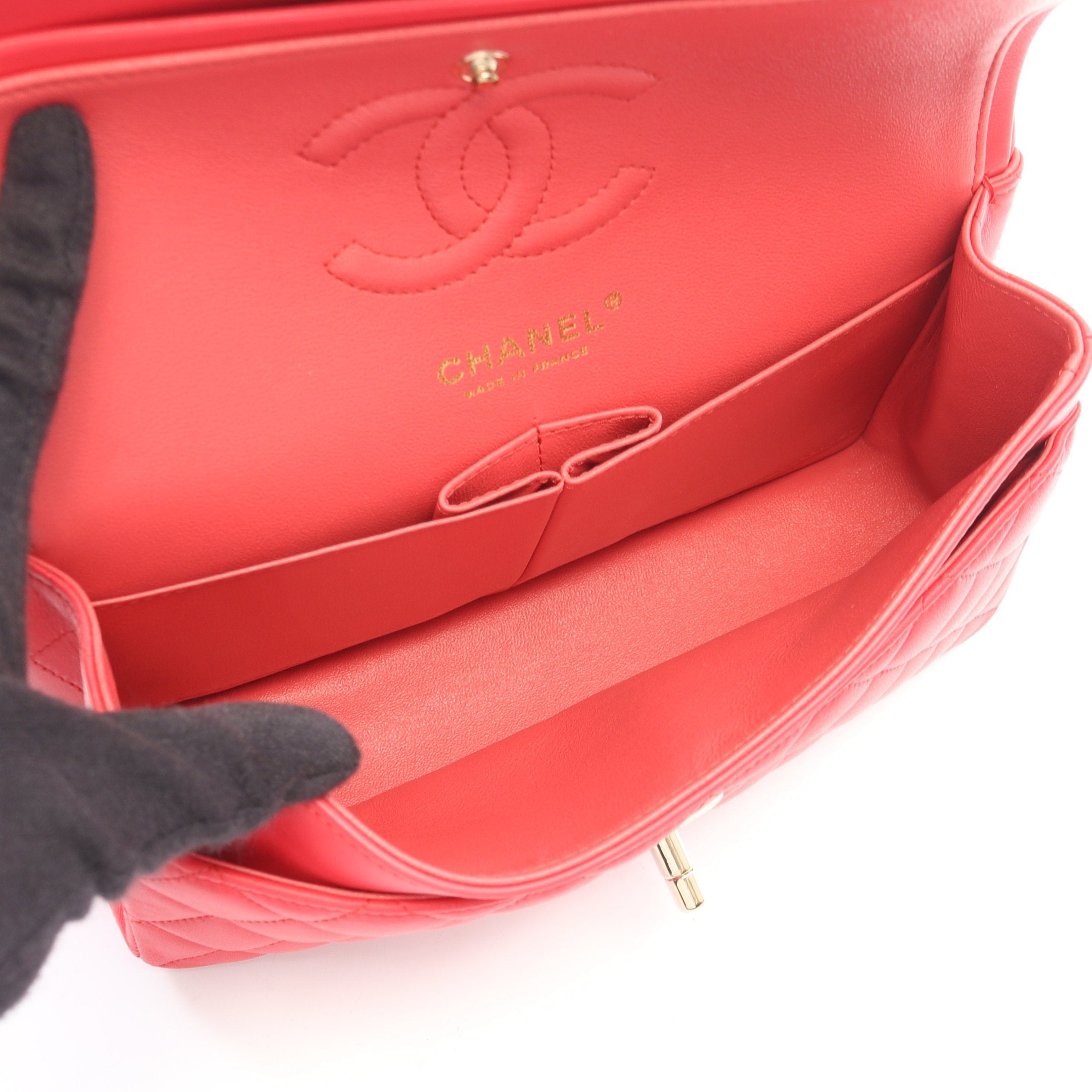 ★SALE【6ce6434-k】シャネル ショルダーバッグ マトラッセ Wフラップ Wチェーン ラムスキン ピンク ゴールド金具【中古】レディース マトラッセ Wフラップ Wチェーンショルダーバッグ ラムスキン ピンク