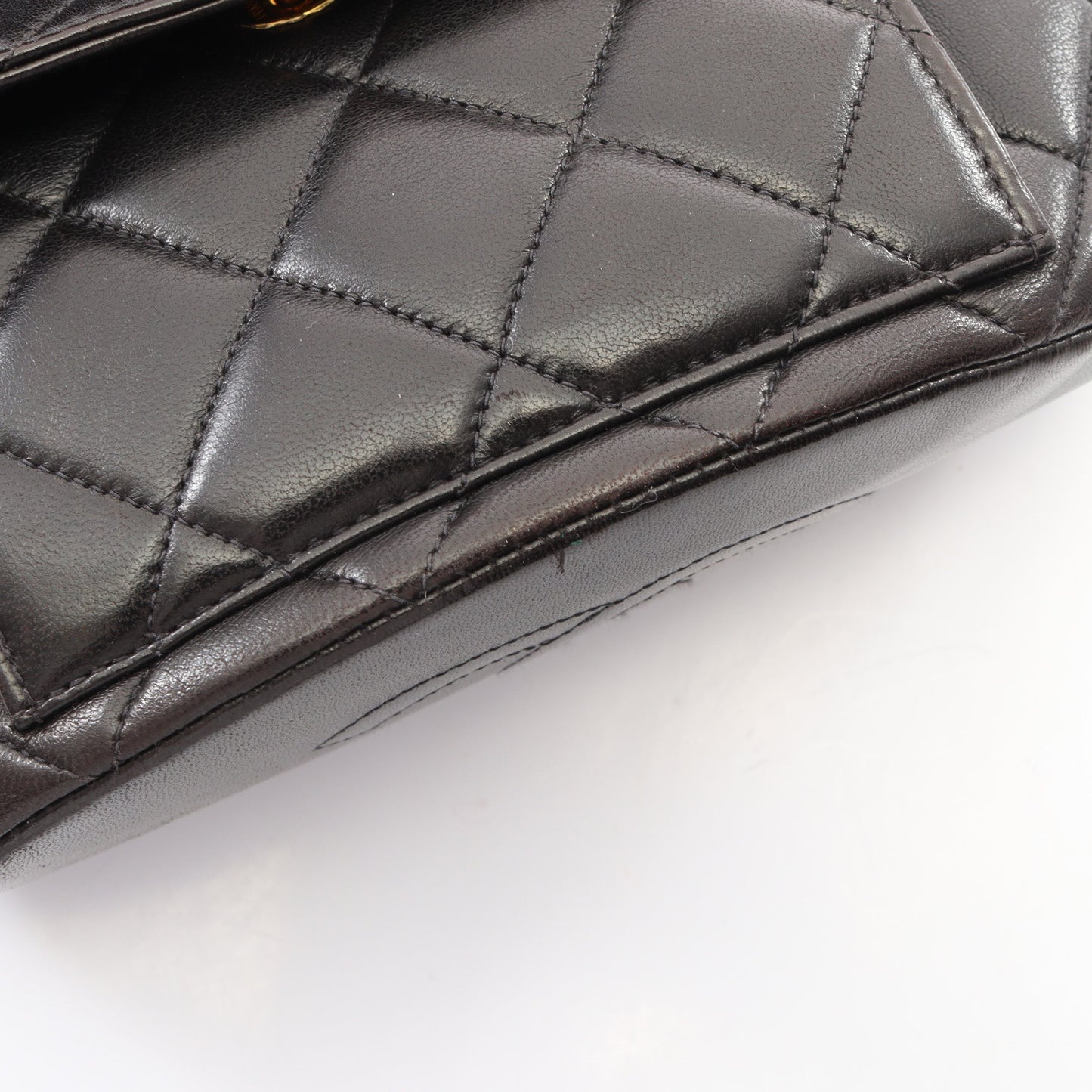 マトラッセ バックパック リュックサック ラムスキン ブラック ゴールド金具 シャネル バッグ CHANEL